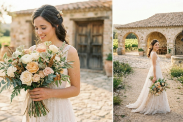 Ramos de novia preservados